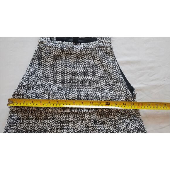 Forever 21 Dress Women small Gray Tweed Pinafore Sleeveless mini dress - Picture 14 of 15